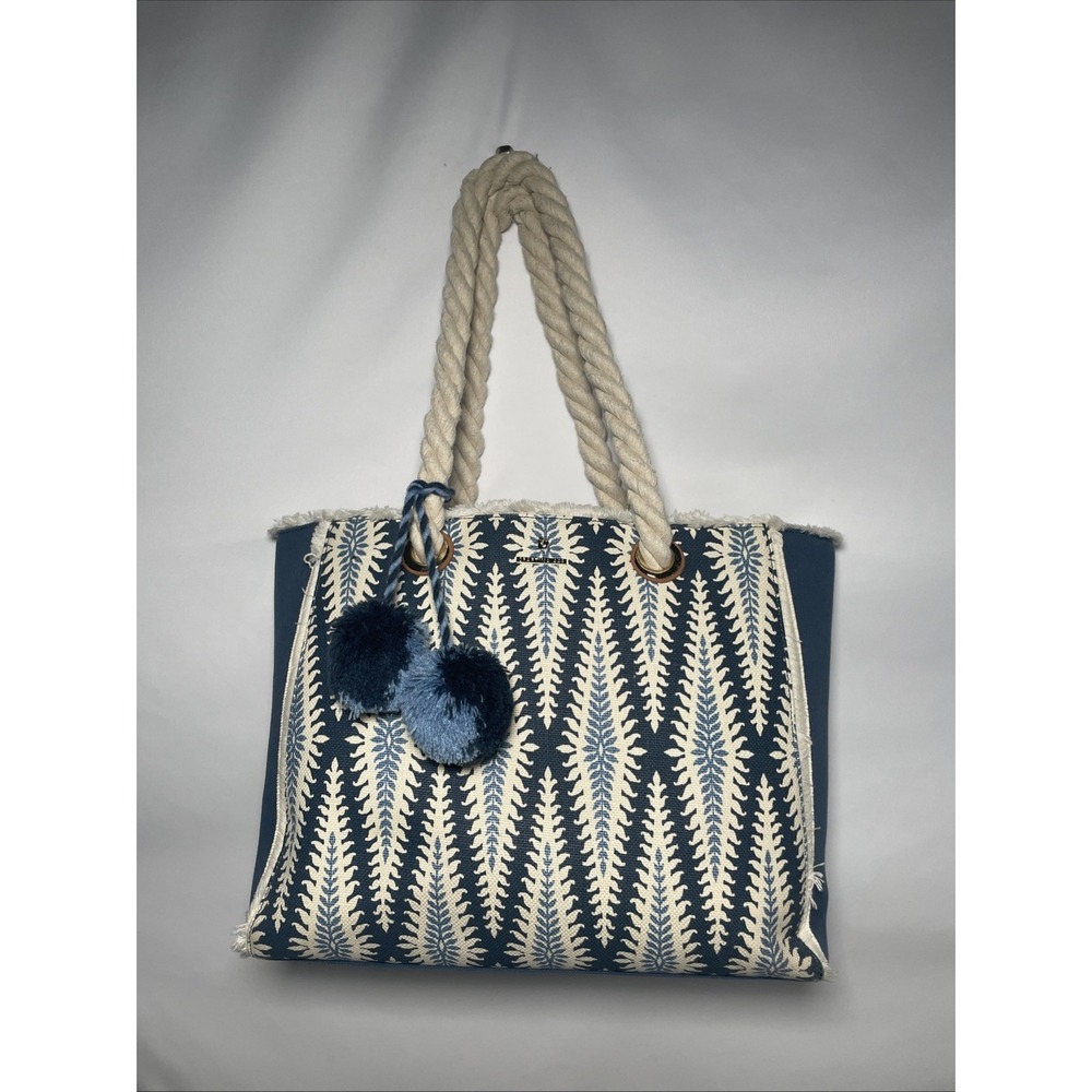 Spartina 449 Daufuskie Island Multi Blue Print Tote‎